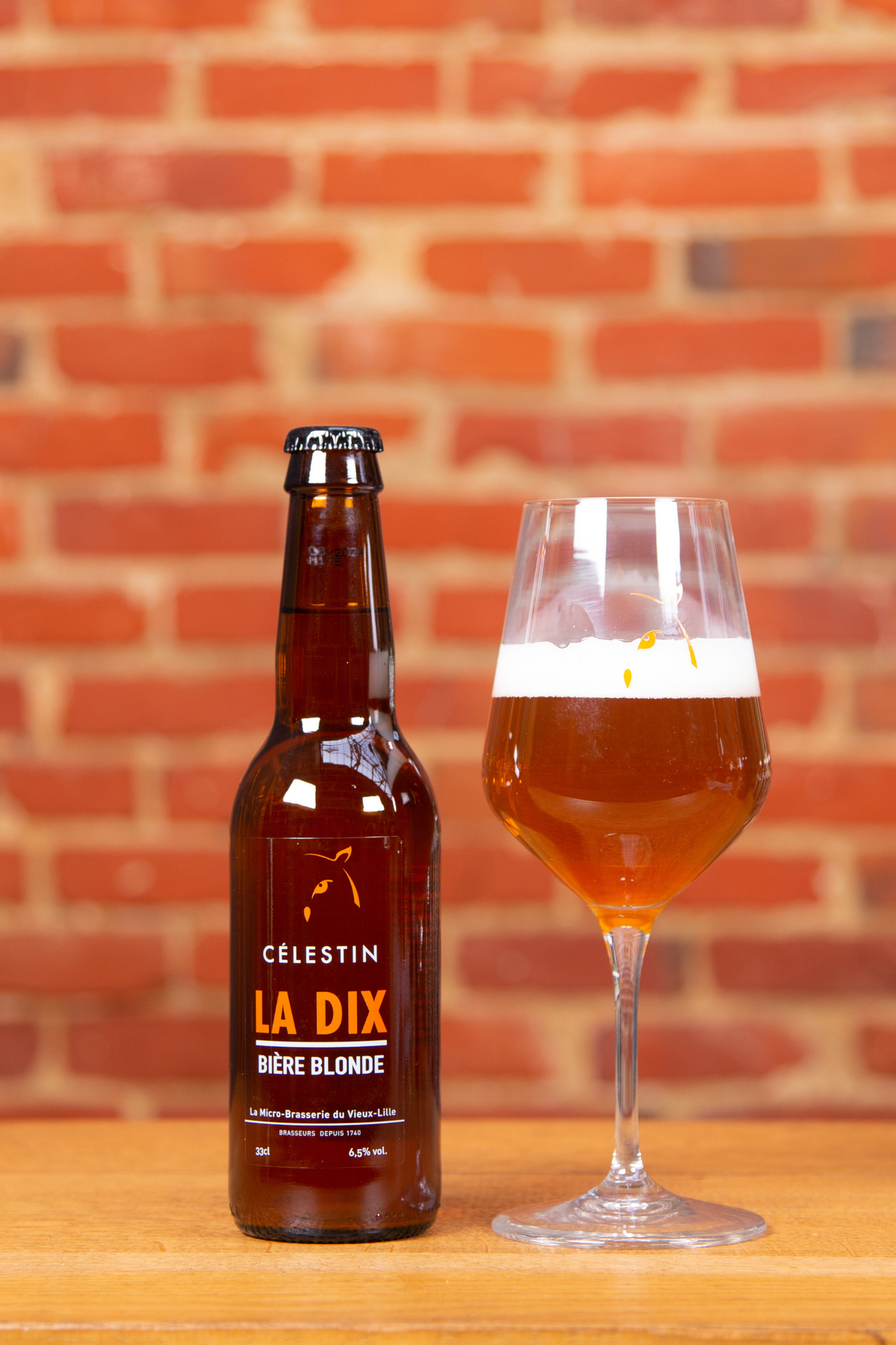 CÉLESTIN LA DIX – Blonde 10 houblons (6,5%Vol.)