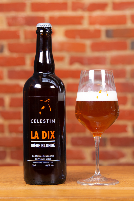 CÉLESTIN LA DIX – Blonde 10 houblons (6,5%Vol.)